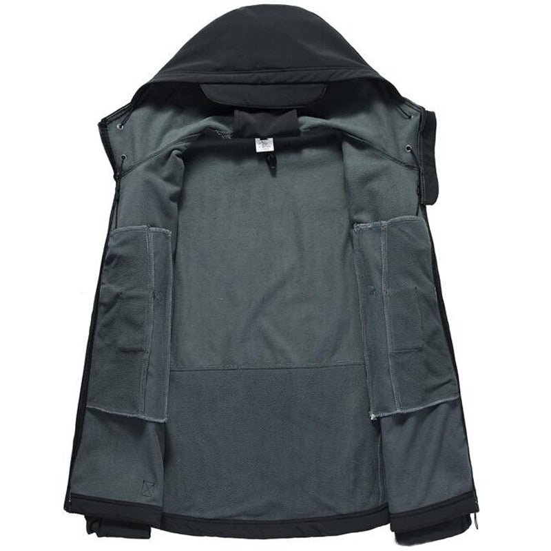 Veste Softshell militaire à capuche – Plusieurs tailles