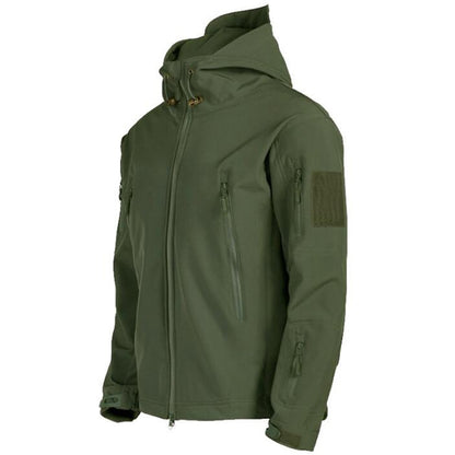 SoftShell militaire à capuche