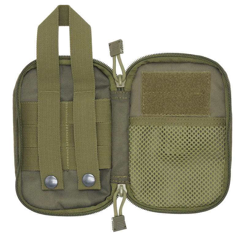 Pochette MOLLE tactique à dos souple – 11 × 19 cm