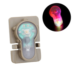 Lumière de sécurité imperméable pour casque tactique