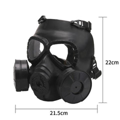 Masque factice M04 avec ventilation – Noir ou vert