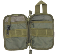 Pochette MOLLE tactique à dos souple – 11 × 19 cm