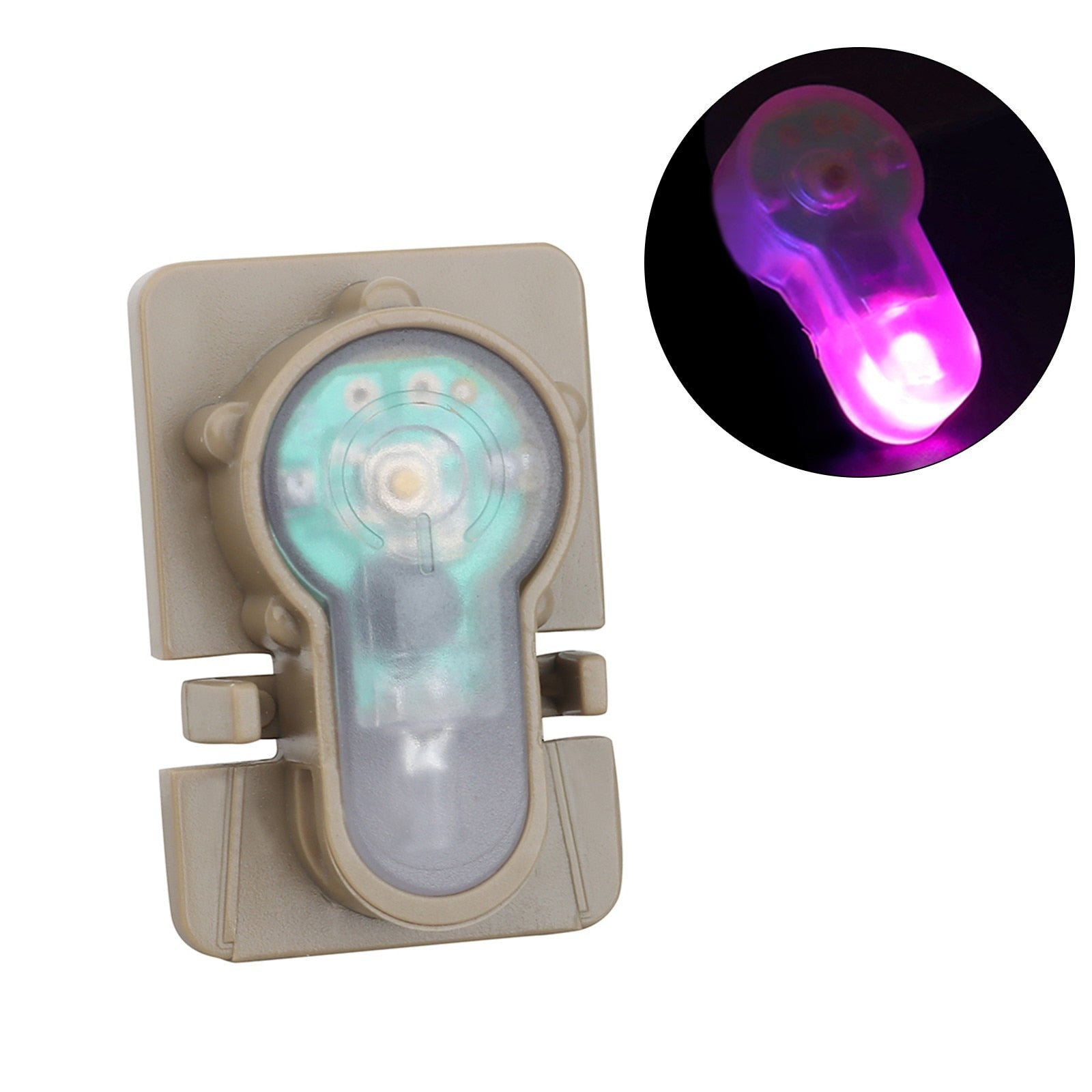 Lumière de sécurité imperméable pour casque tactique