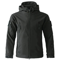 Veste Softshell imperméable à capuche – Multipoches