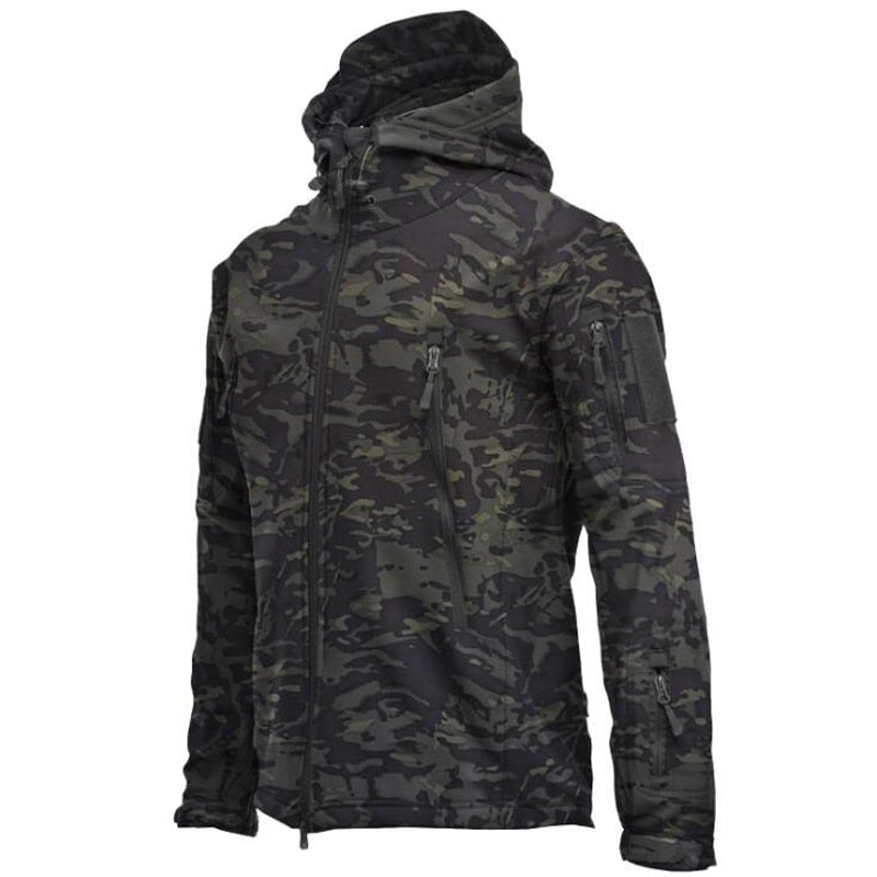 Veste Softshell militaire à capuche – Plusieurs tailles