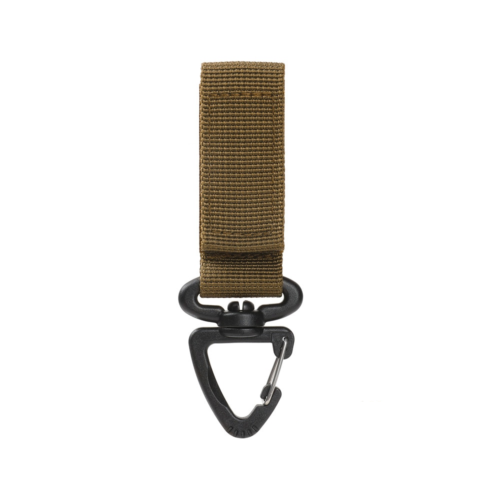 Attache MOLLE en nylon avec mousqueton