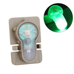 Lumière de sécurité pour casque tactique – vue latérale
