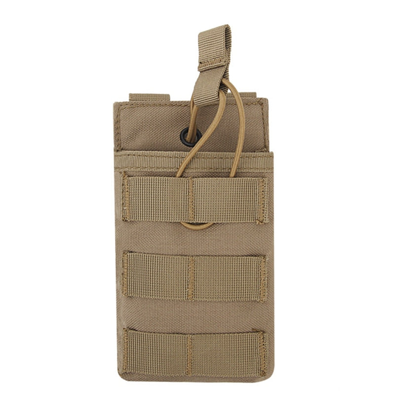 Pochette tactique pour chargeurs d'AK, AR, M4, AR15, simple, double ou