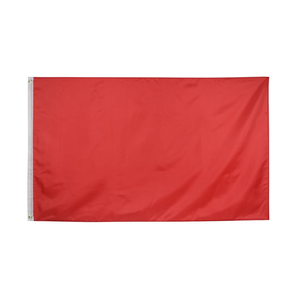 Drapeau uni en polyester 90 × 150 cm