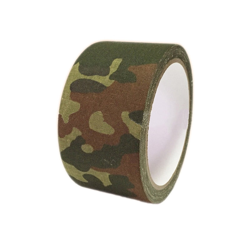 Ruban adhésif motif militaire camouflage, 5 m