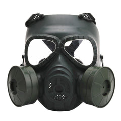 Masque factice M04 avec ventilation – Noir ou vert