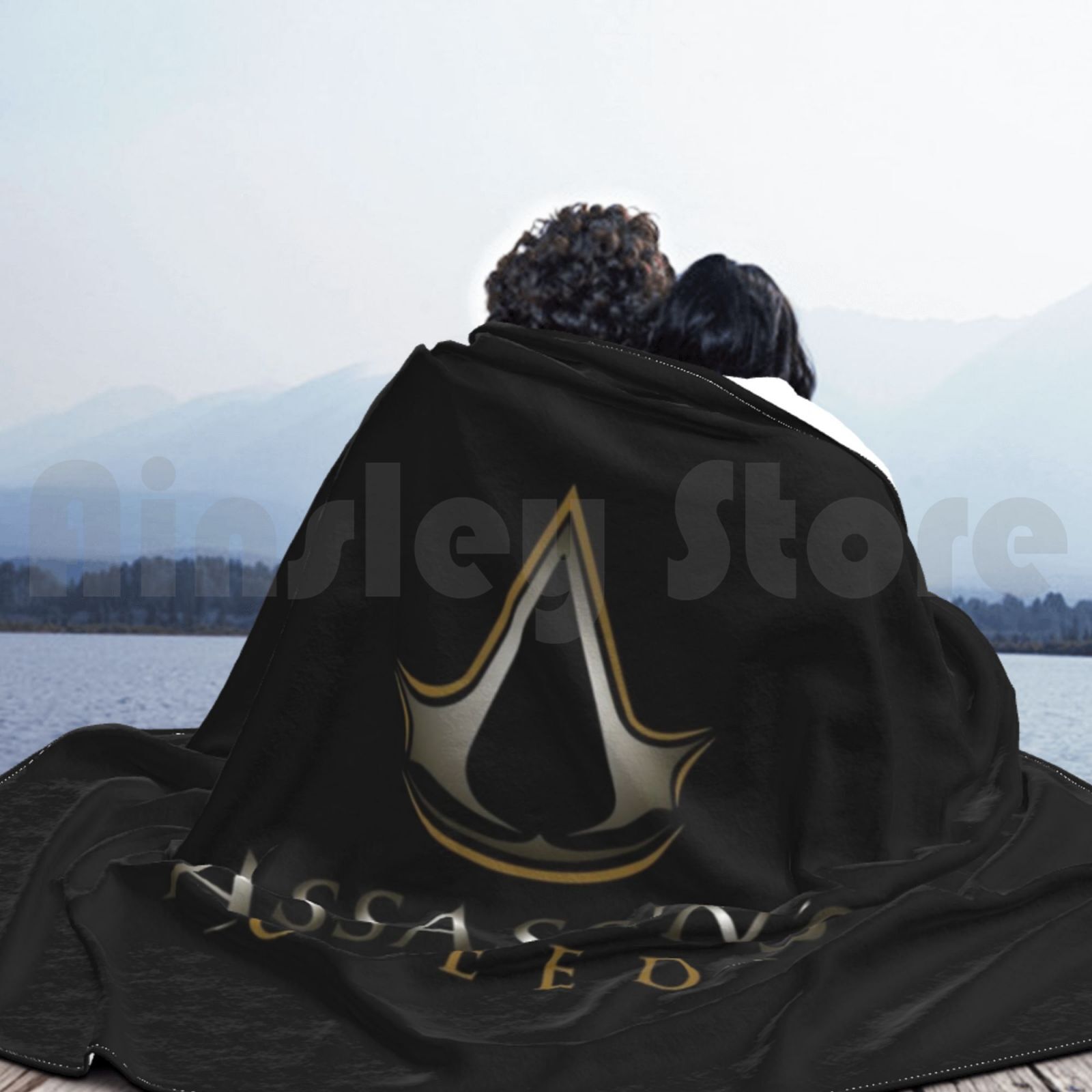 Plaid Assassin’s Creed avec logo