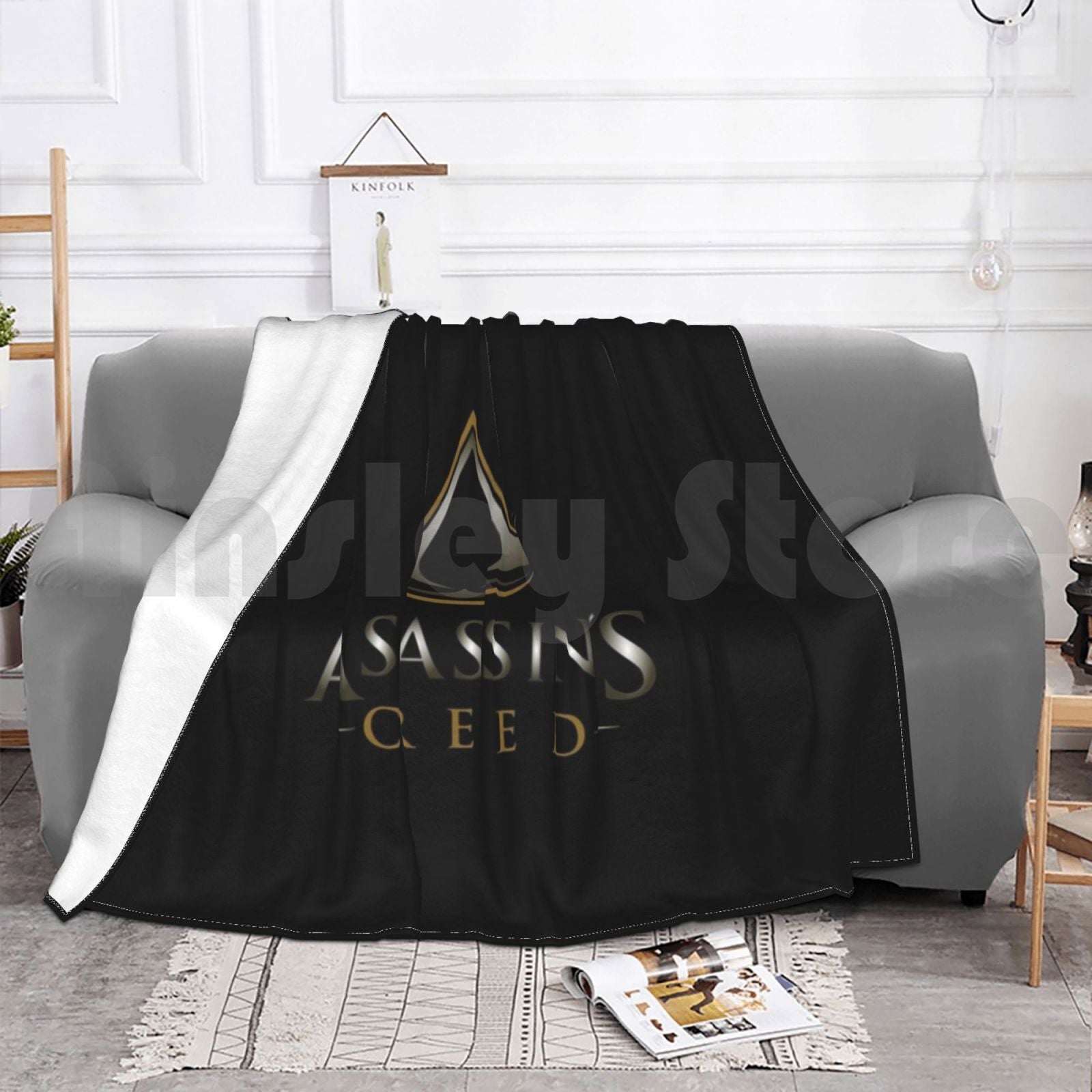Plaid Assassin’s Creed avec logo