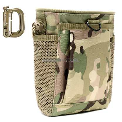 Pochette de décharge tactique, Molle à cordon coulissant avec boucle D