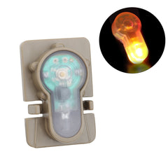 Lumière de sécurité imperméable pour casque tactique