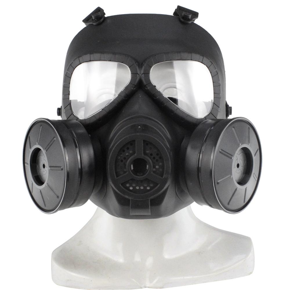 Masque factice M04 avec ventilation – Noir ou vert
