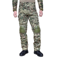 Pantalon tactique de combat avec genouillères amovibles