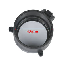Couvre-objectif rabattable transparent pour lunette – 30 à 64 mm