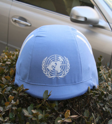 Housse de casque des forces de maintien de la paix des États-Unis - UNITED NATIONS
