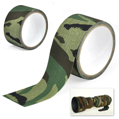 Ruban adhésif motif militaire camouflage, 5 m