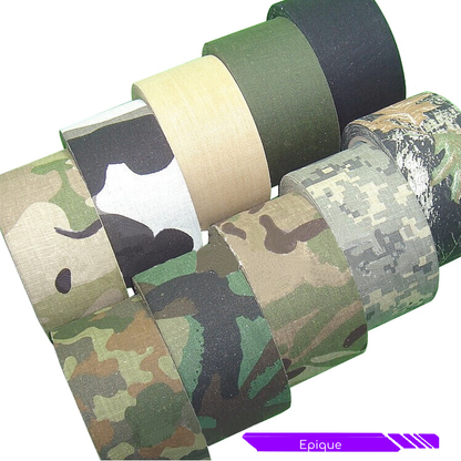 Ruban adhésif motif militaire camouflage, 5 m