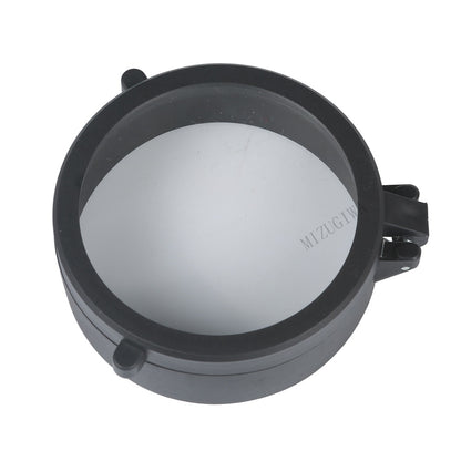 Capuchon transparent pour lunette, calibre de 30mm à 64 mm