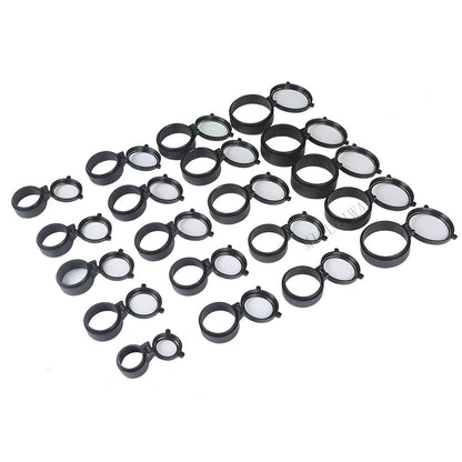 Capuchon transparent pour lunette, calibre de 30mm à 64 mm