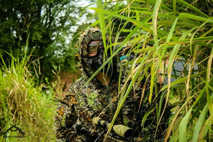 Ghillie, tenue de camouflage, feuilles d'érable