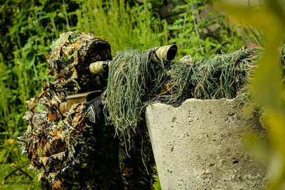 Ghillie, tenue de camouflage, feuilles d'érable