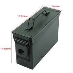 Boîte à munitions en métal – système de fermeture