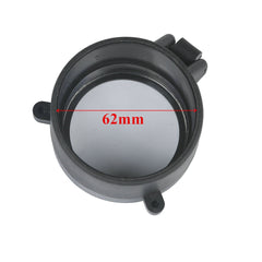 Couvre-objectif rabattable transparent pour lunette – 30 à 64 mm