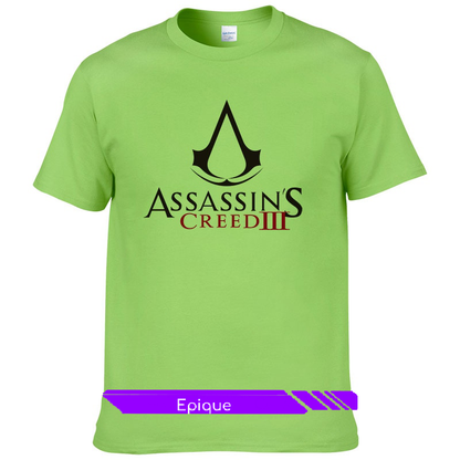 T-shirt Assassin's Creed 3 logo + Titre