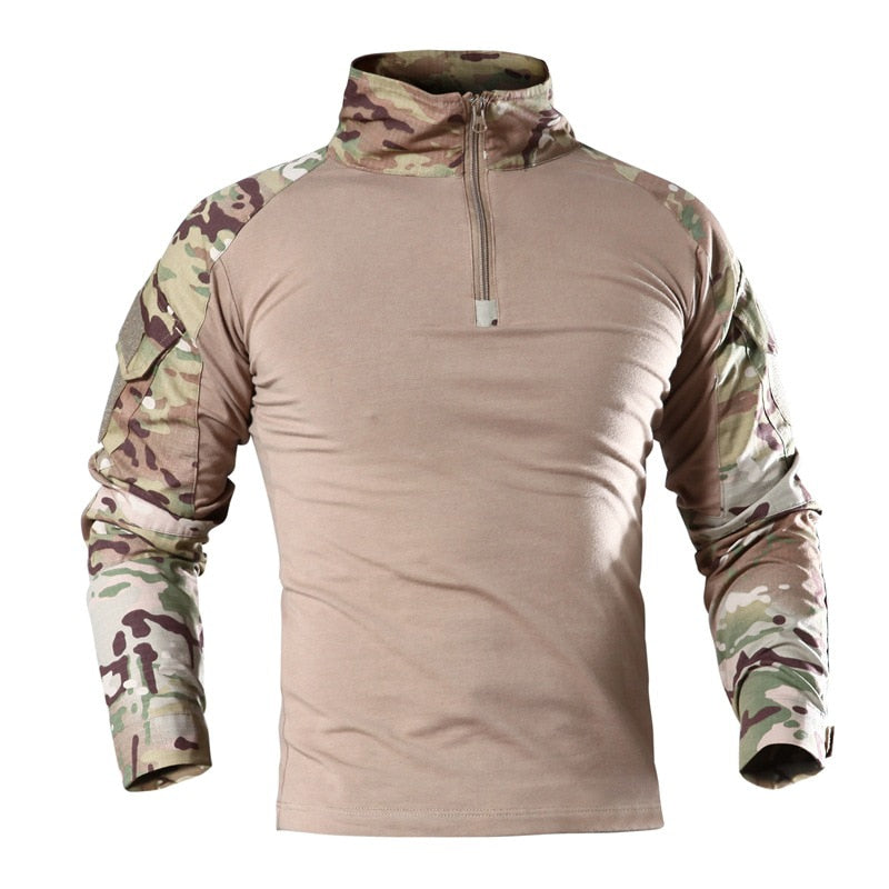Combat Shirt tactique type UBAS – M à 5XL