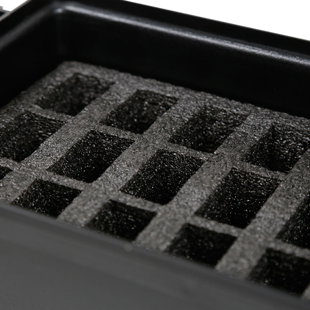 Mousse de rangement pour chargeurs – détail des emplacements
