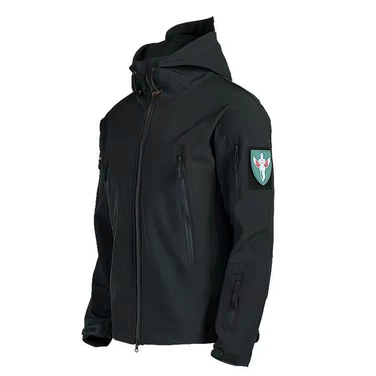 Veste Softshell imperméable à capuche – Multipoches