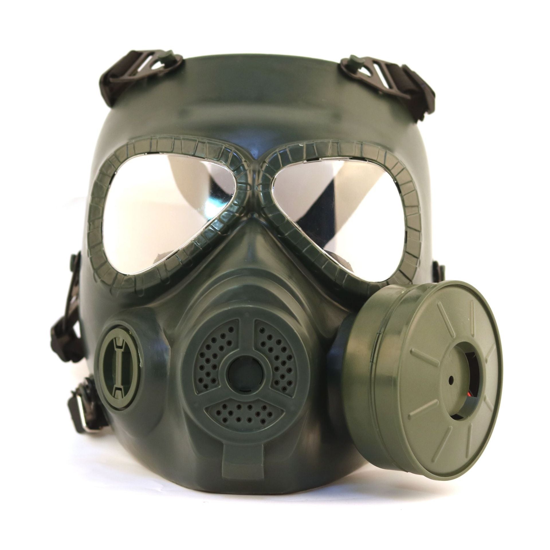 Masque factice M04 avec ventilation – Noir ou vert