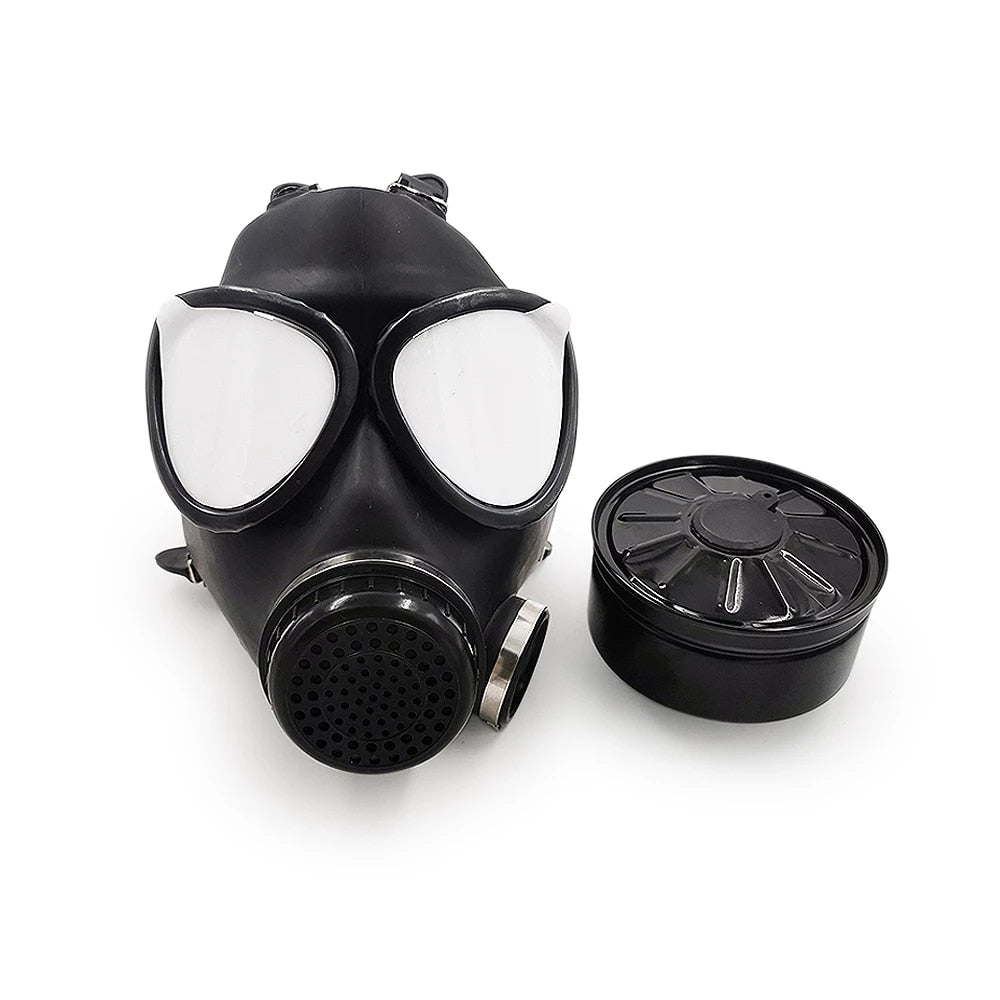 Masque à gaz factice de type MF14, avec filtre en caoutchouc, auto-amortissant