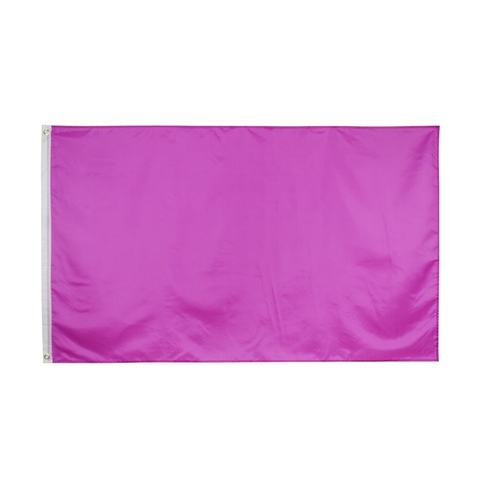 Drapeau uni en polyester 90 × 150 cm