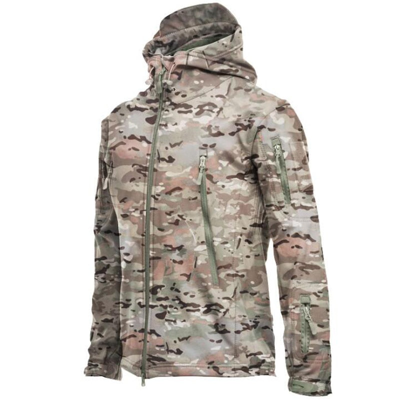 Veste Softshell militaire à capuche – Plusieurs tailles