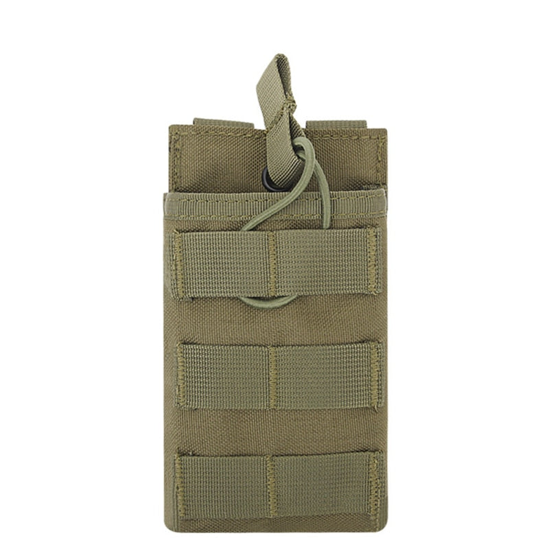 Pochette tactique pour chargeurs d'AK, AR, M4, AR15, simple, double ou