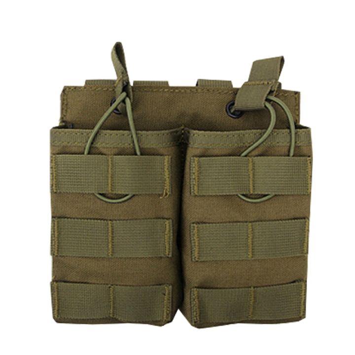 Pochette tactique pour chargeurs d'AK, AR, M4, AR15, simple, double ou