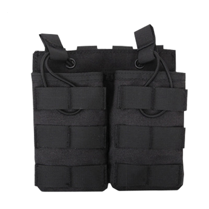 Pochette tactique pour chargeurs d'AK, AR, M4, AR15, simple, double ou