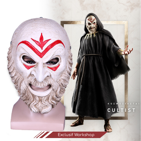 Masque en résine Du Culte Assassin's creed Odyssey