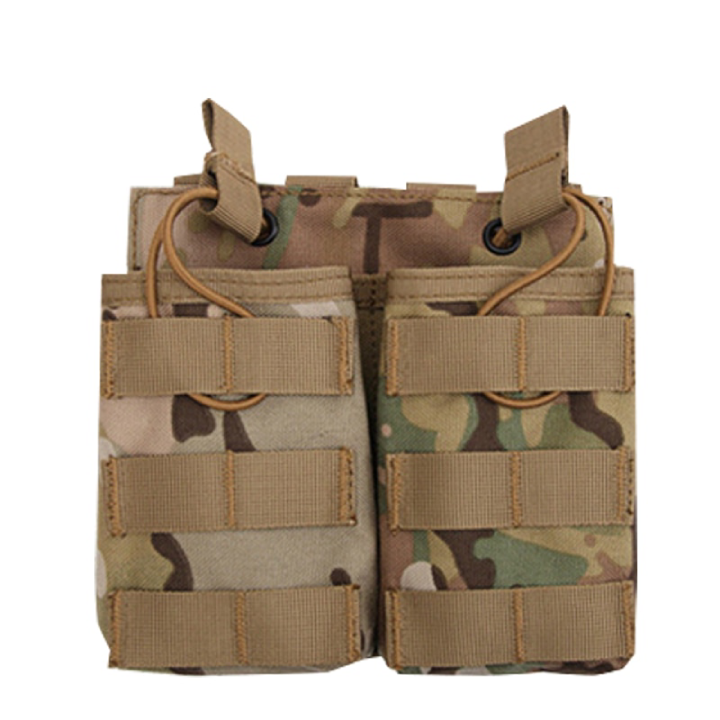 Pochette tactique pour chargeurs d'AK, AR, M4, AR15, simple, double ou