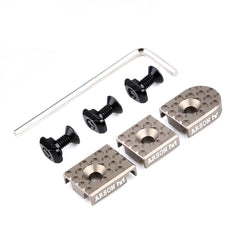 Guides-câbles M-LOK et KeyMod en aluminium – Lot de 3