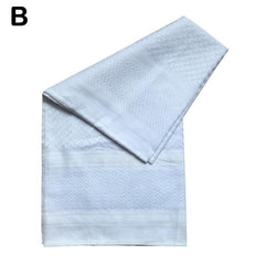 Grand foulard carré en polyester – 138 × 138 cm