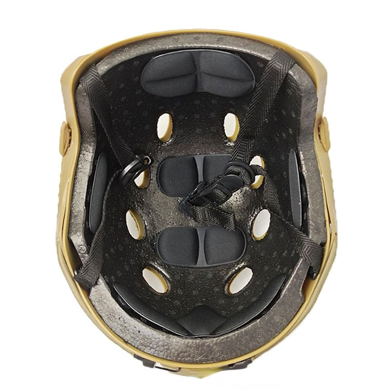 Casque tactique factice type FAST réglable