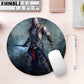 Tapis de souris Assassin's Creed, rond et épais de 20x20cm