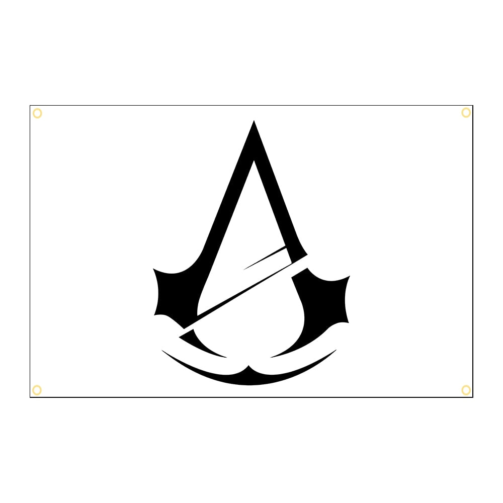 Drapeaux logo Assassin's Creed Unity, en Polyester