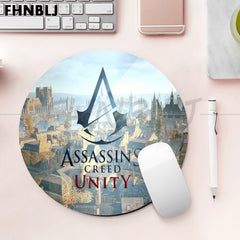 Tapis de souris rond Assassin’s Creed – 20 ou 22 cm